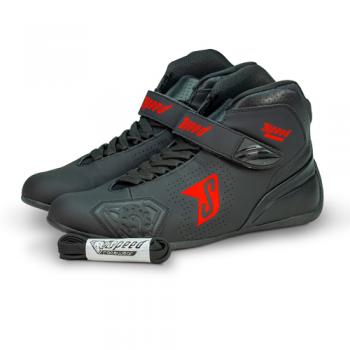 Speed Kartschuhe ROME KS-4 | schwarz-rot Gr. 44